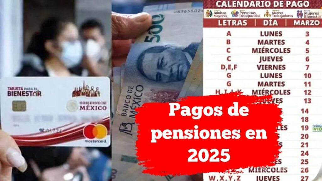 Pagos de pensiones en 2025: calendario mes a mes y bancos que adelantan el ingreso