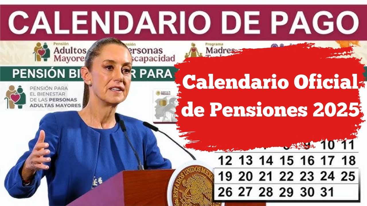 Calendario Oficial de Pensiones 2025: todas las fechas de cobro en un vistazo