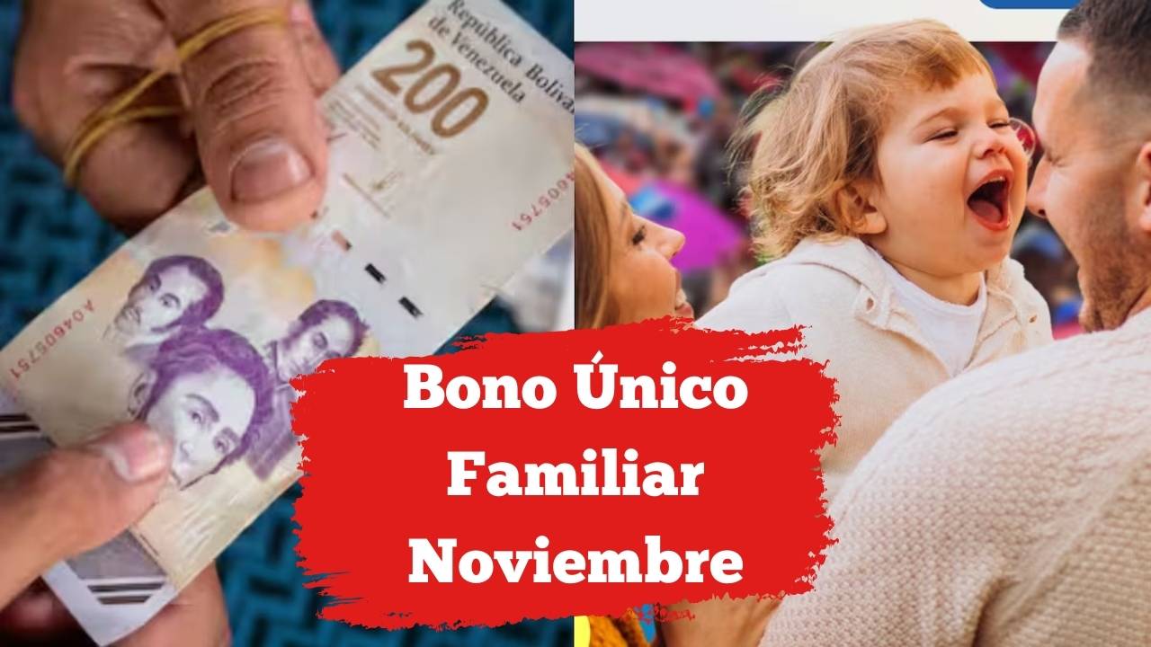 Bono Único Familiar Noviembre 2025: cómo saber si lo cobras y qué requisitos cumplir